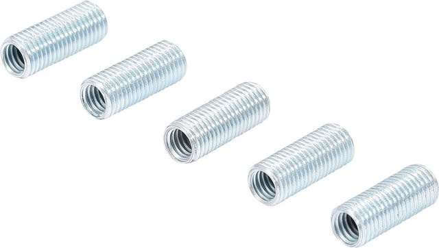 BGS Gewinde Reparaturhülsen Set für Innengewinde M6 x 1 und Aussengewinde M8 x 1, 5-teilig, silber - Bild 1