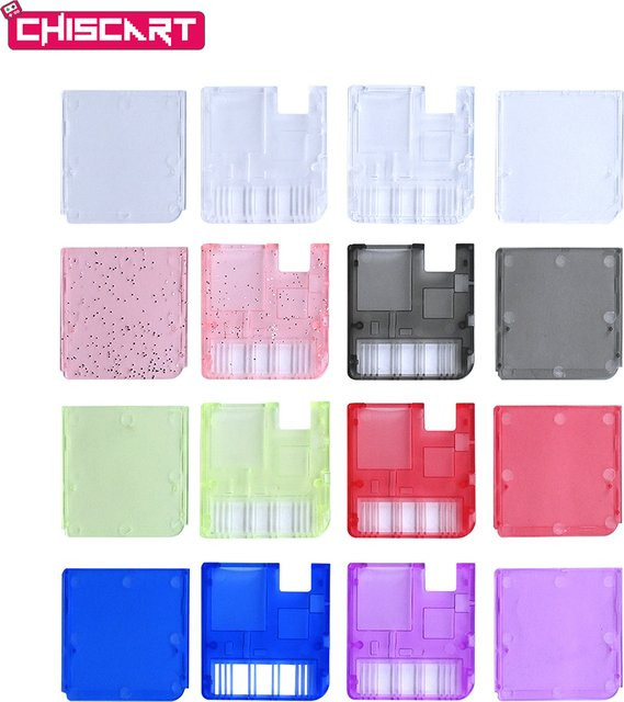 Chiscart DSpico Micro-USB Spritzguss-Transparentgehäuse kompatibel mit NDS, NDSL, DSi und 3DS Konsolen in Transparent - Bild 1
