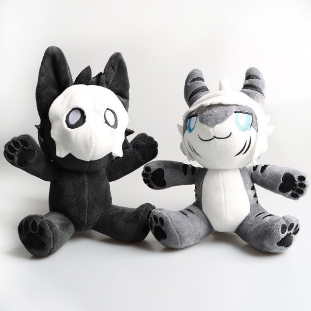Dr.K Anime Spiel Changed Puro Plüschtier, Katze Hai, 25cm, ab 6 Jahren - Bild 1