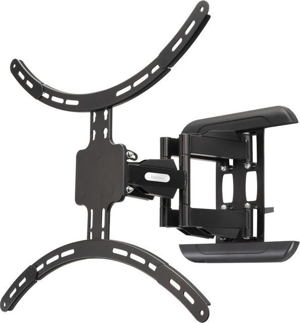 Hama TV-Wandhalterung Fullmotion in Schwarz für bis zu 90 Zoll, VESA 600 x 500 mm - Bild 1