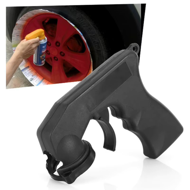 Spray Adapter mit Full Grip Trigger und Locking Kragen für Aerosol-Spritzpistolen zur Autopflege und Lackierung - Bild 2