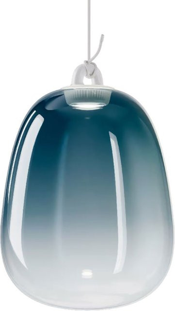 Lodes Oblò Large LED-Pendelleuchte in Blau mit warmweißem Licht (2700K) - Bild 1