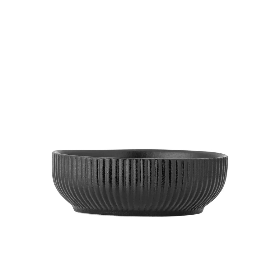 Bloomingville Keramikschale Neri Schwarz Durchmesser: 17 cm - Bild 1