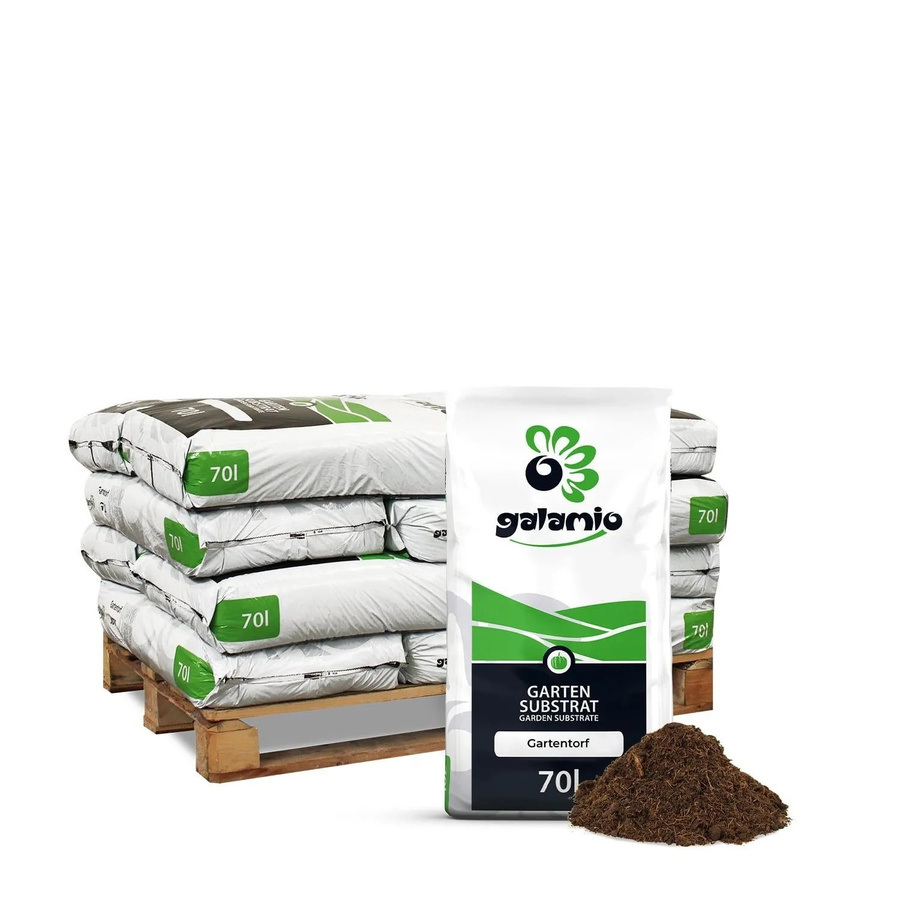 Galamio Hochmoortorf für den Garten, 840 l (12 x 70 l) - Bild 2