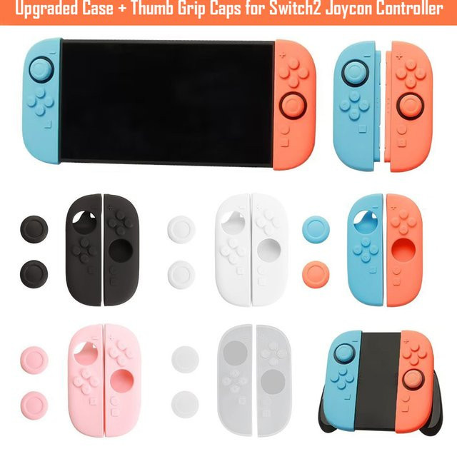 Nintendo Switch Joy-Con 2 Silikon-Schutzhülle aus Gummi für Controller - Bild 1