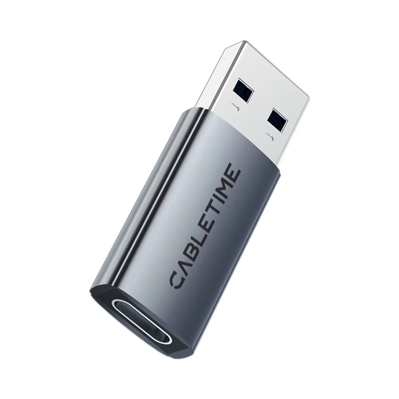 CABLETIME USB 3.2 Gen 2 Typ A auf Typ C Adapter C516 für 10 Gbit/s Datenübertragung und Laden - Bild 5