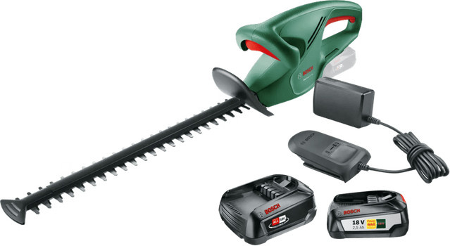 Bosch EasyHedgeCut 18-45 Li Starterset mit 2 x 2,5-Ah-Akkus - Bild 1