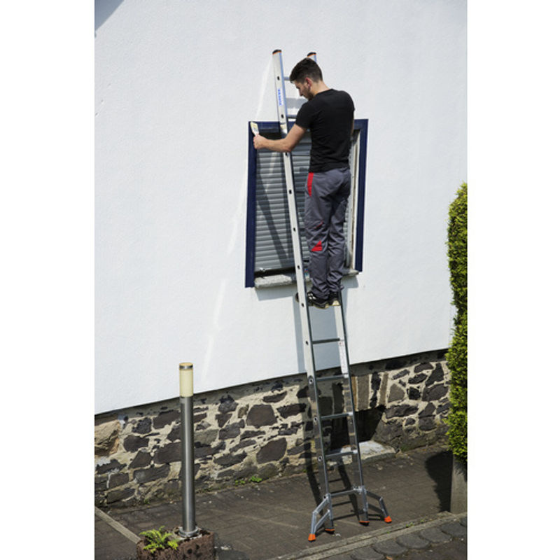 Krause Vielzweckleiter Monto Tribilo aus Aluminium in Silber - Bild 2