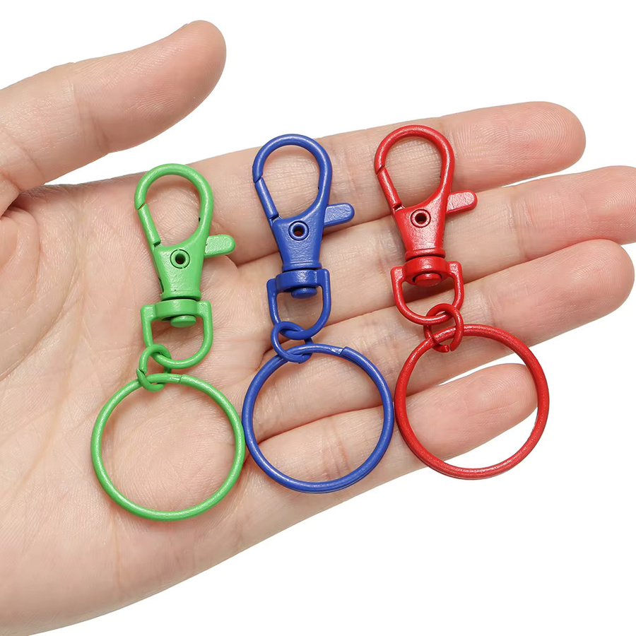 AGCFABS Schlüsselring Karabiner Haken, Mehrfarbig, Unisex - Bild 2
