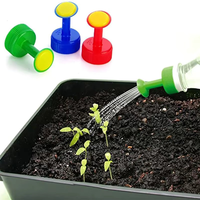 3er-Set Gießkanne mit Cola-Flaschenverschluss in Rose für Pflanzen, Bonsai und Gartenarbeit im Innenbereich - Bild 4