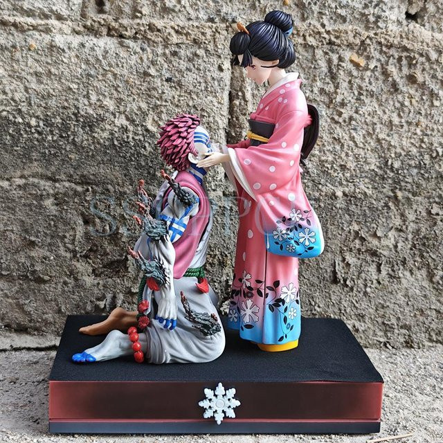 Figuarts ZERO Kimetsu no Yaiba Koyuki Akaza Hakuji Actionfigur PVC - Bild 1