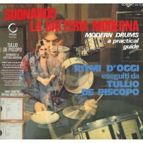 Tullio De Piscopo - Suonando La Batteria Moderna LP Schallplatte, Jazz, Dialogo 1974, Italien - Bild 1