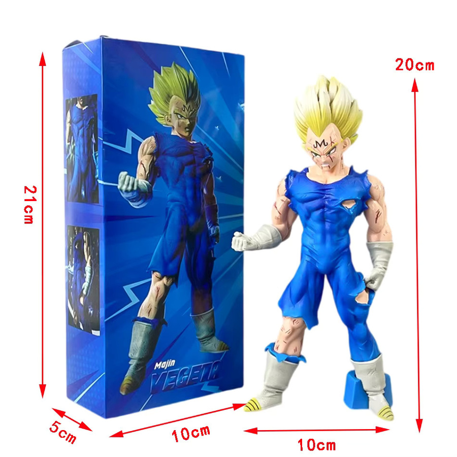 Bandai Dragon Ball Goku Vegeta Actionfiguren, 20cm, Kunststoff, Bunt / Mehrfarbig - Bild 3