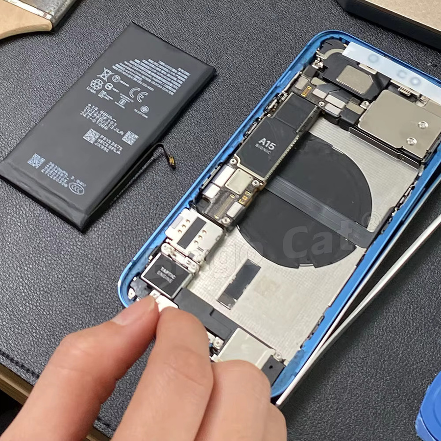 OEM Diagnose Original-Akku für Apple iPhone 12, 13, 14 und 15 Serien in Schwarz - Bild 3