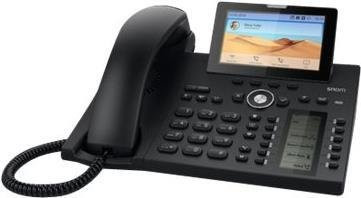 Snom D385N IP-Telefon in Schwarz ohne Bluetooth - Bild 1
