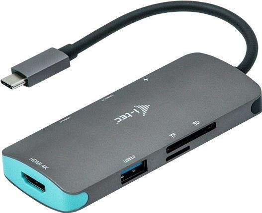 i-tec USB-C Metal Nano Dockingstation mit 4K HDMI und 60W Power Delivery in Silber - Bild 2