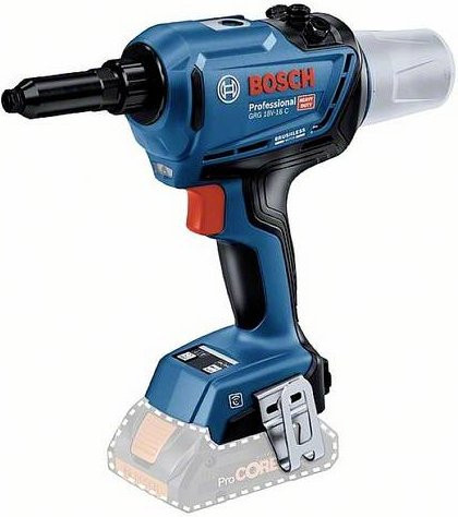 Bosch Professional GRG 18V-16 C Akku-Nietpistole bürstenlos solo in Blau/Schwarz - Bild 1