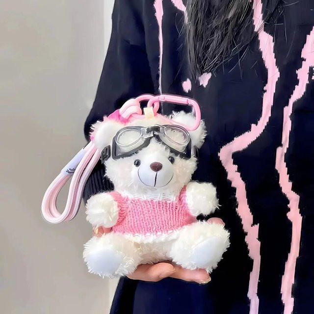 Rd lala Taschenanhänger Bär Plüsch, Unisex - Bild 1