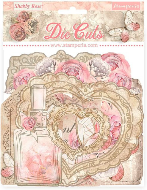 Stanzmotive Shabby Rose - Bild 1