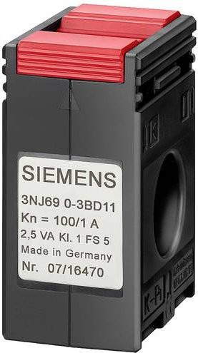 Siemens Stromwandler 300A Schwarz 3NJ69403BH11 - Bild 1