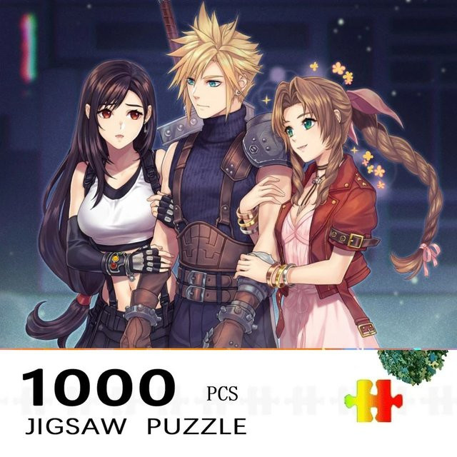 KAYOU Final Fantasy Game Cartoon, Puzzle, 1.000 Teile - Bild 1