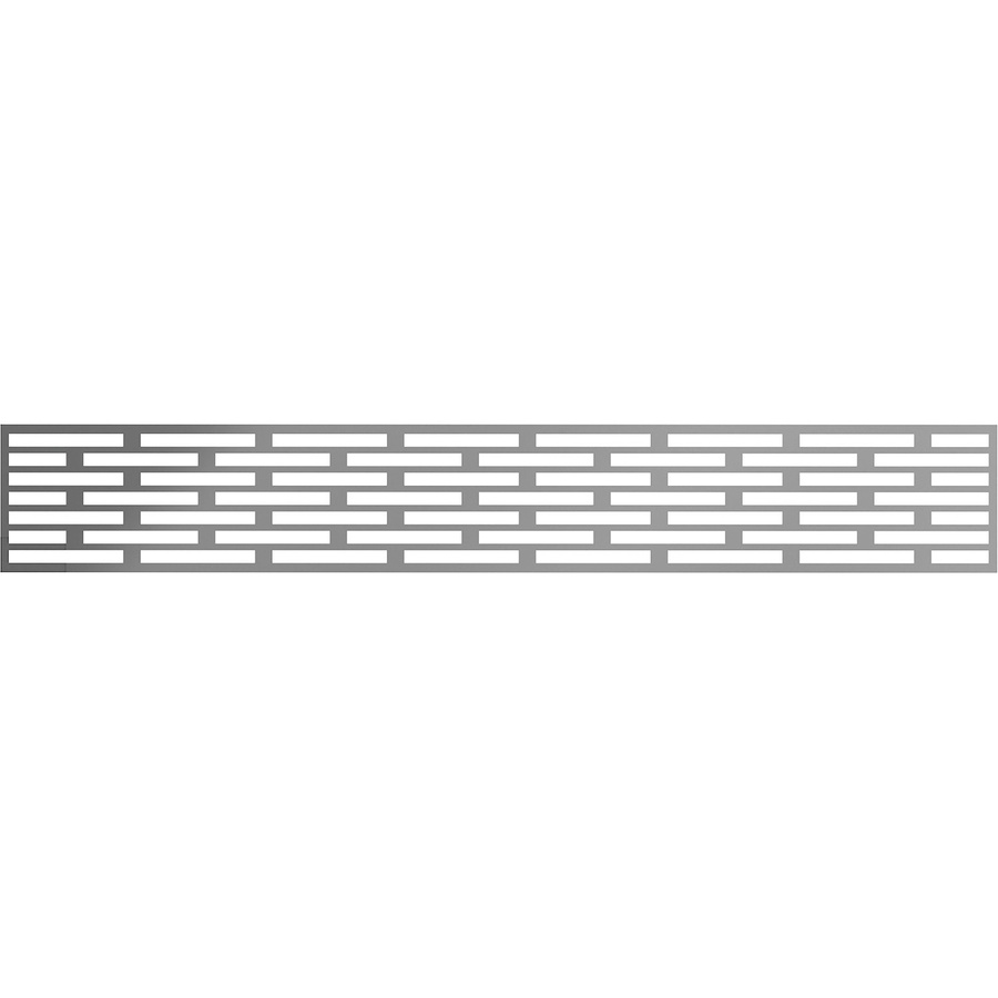 ZacAlu Zierblech aus Aluminium in Dunkelgrau, Breite: 178,5 cm, Höhe: 20,6 cm - Bild 2