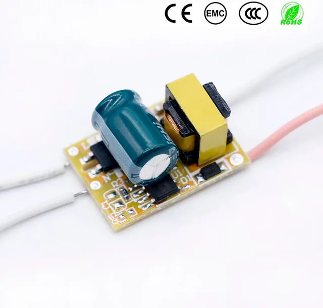 LED-Treiber Netzteil mit Konstantstrom 3–9 W, 70 mA–140 mA, automatische Spannungsregelung für LED-Leuchten, Mehrfarbig - Bild 1