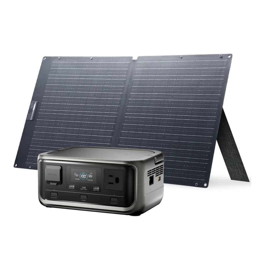 ALLPOWERS VOLIX P300 Tragbares Kraftwerk mit 256 Wh LiFePO4-Akku und 100 W monokristallinem Solarpanel für Outdoor und Camping - Bild 8