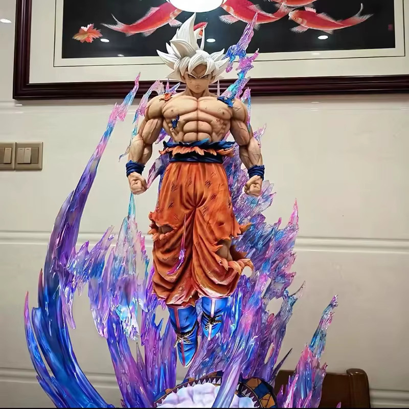 Bandai Dragon Ball Ultra Instinct Son Goku Action Figur, mit Licht - Bild 2