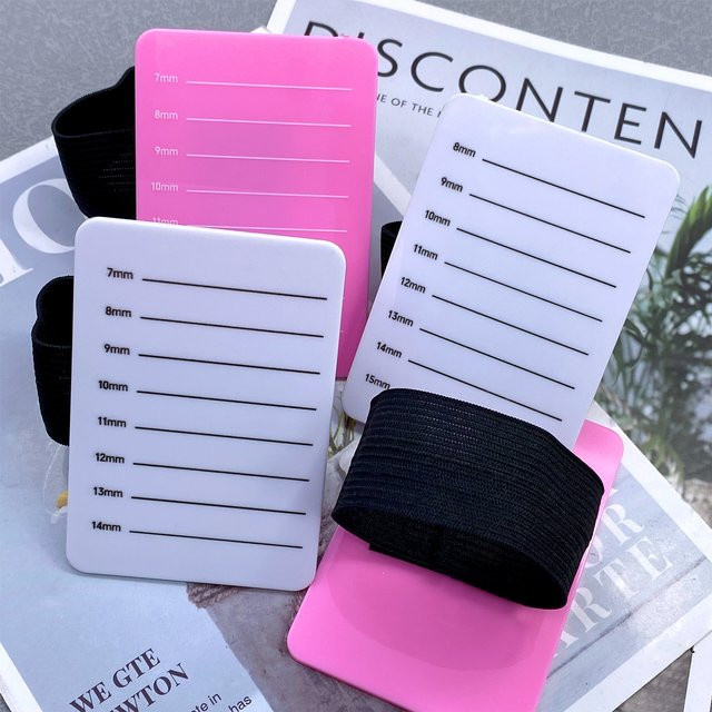 Mollie Lipper Wimpernverlängerung Show Board, Pink, 8-15mm, Unisex - Bild 1