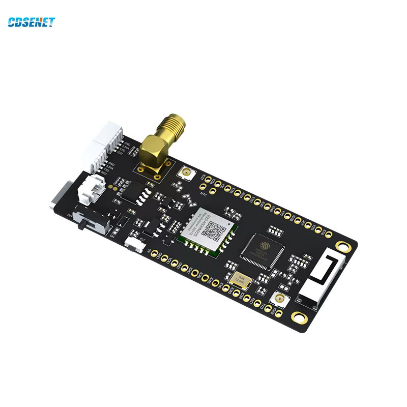 CDSENET EoRa-S3-400TB LoRa Spread Spectrum Test Board mit ESP32-S3, SX1268, OLED Display und Type-C, Schwarz - Bild 2