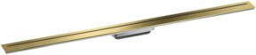 Hansgrohe Duschrinne Drain Linear Channel in Gold, Edelstahl, frei im Raum stehend, Breite: 120 cm - Bild 1