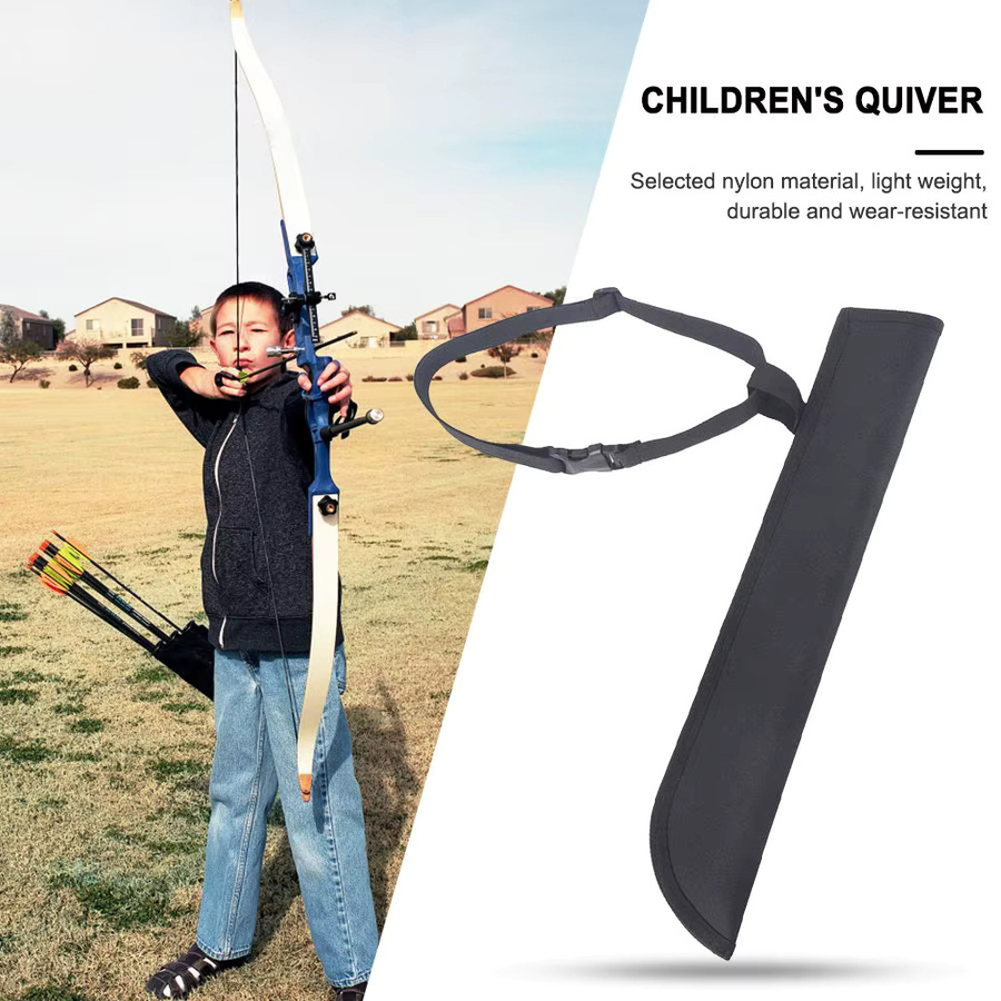 APWIKOGER Röhrenförmiger Hüftköcher für Kinder, verstellbarer Bogenschießköcher - Bild 2