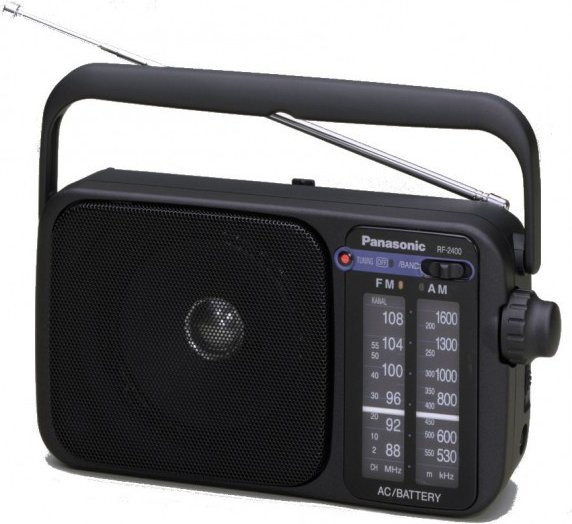 Panasonic RF-2400DEG Kofferradio mit UKW und AM in Schwarz - Bild 2
