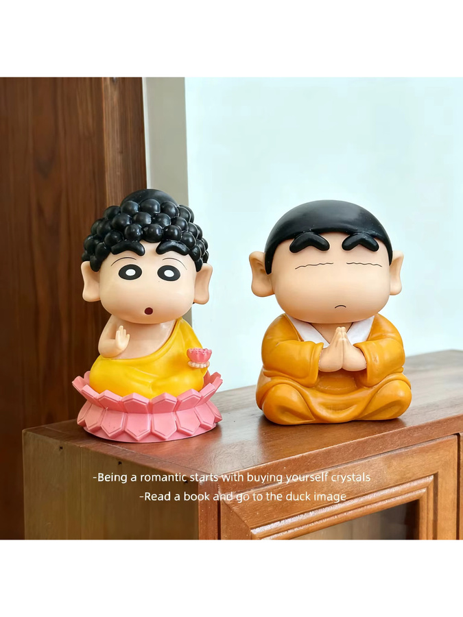 Keeppley Crayon Shin Chan Cos Buddha, Action Figure, Einzelfigur - Bild 6