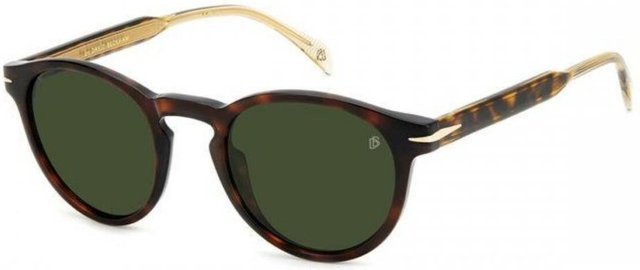 David Beckham DB 1111 S Sonnenbrille, Vollrand, Panto, Acetat, Herren, Black/Tortoise - Bild 1
