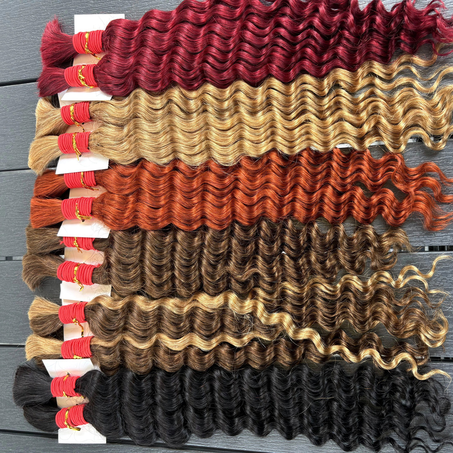 SISTER HAIR Echthaar Extensions, tief gewellt, 22-24 Zoll, Unisex - Bild 2