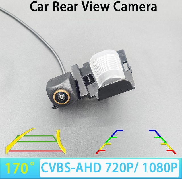 Youneefa AHD 1080P Full-HD Rückfahrkamera mit 170 Grad Sichtwinkel für Jeep Wrangler JK, Schwarz - Bild 1