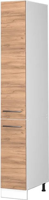Vicco Apothekerschrank Fame-Line Medizinschrank für die Küche in Eiche Weiß, B/T/H: 30 x 58 x 207 cm - Bild 1