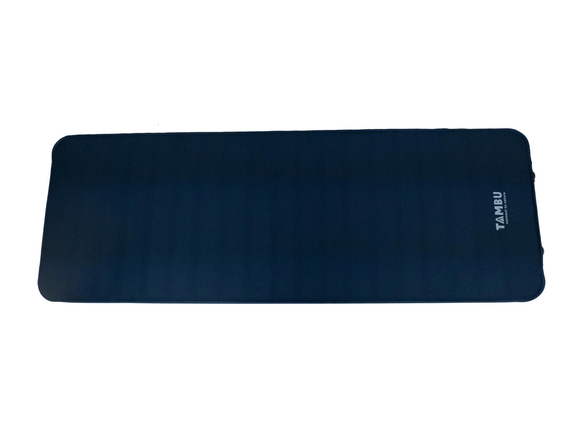 TAMBU Selbstaufblasende Stretch Isomatte Nala 3D Comfort Blau, B/T/H: 198 x 68 x 7,5 cm - Bild 2