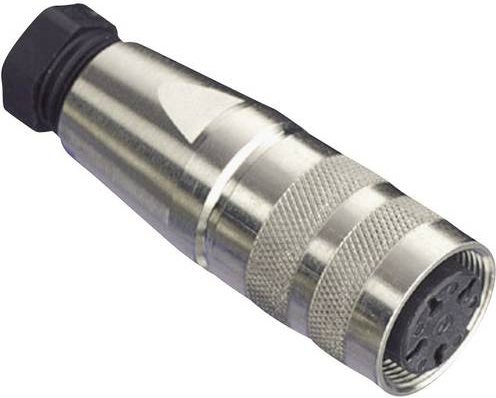 Amphenol C091 31D008 100 2 Rundstecker Kupplung gerade aus Metall in Silber mit 8 Polen - Bild 1