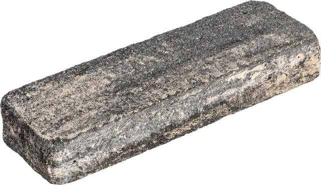 DIEPHAUS Mauer Marbella-Maxi Anfangsstein in Weiß-Schwarz, B/H/T: 60 x 20 x 10 cm - Bild 1