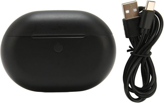 Andoer Kabelloses Ladegerät-Gehäuse mit Bluetooth-Pairing-Sync-Taste in Schwarz - Bild 1