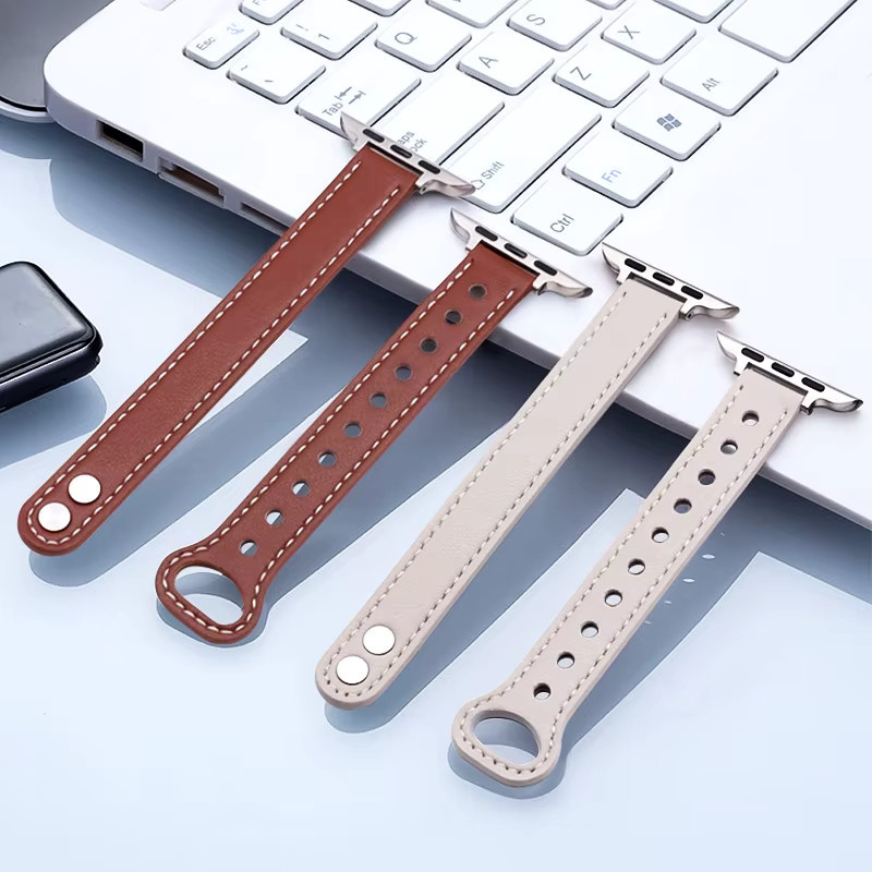 RWBANDS Uhrenarmband PU-Leder, Weiß, Damen - Bild 1
