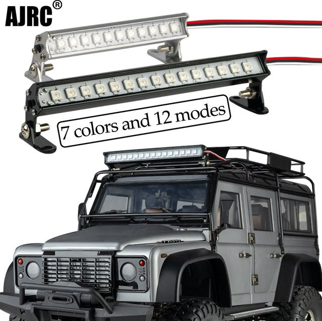 AJRC Rc Auto Dach Lampe, Led Licht Bar, 7 Farben, 12 Modi - Bild 1