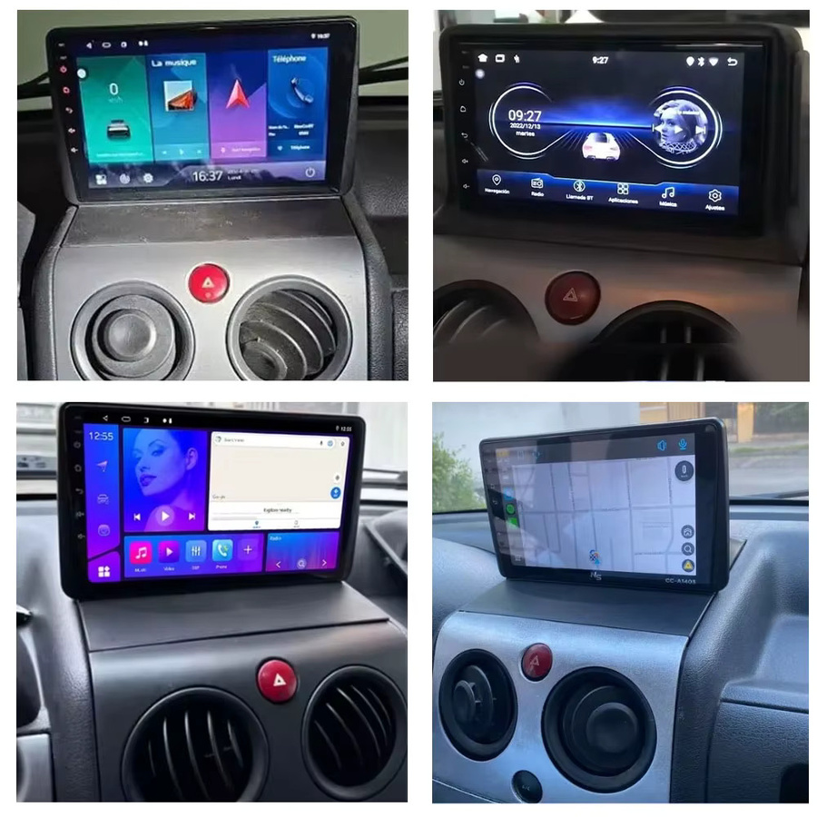 FengShiDa Android 15 Autoradio mit Navigation und 5G WIFI für Peugeot Partner 1 (2002 - 2008) und Partner Herkunft 1 (2008 - 2011), Schwarz - Bild 3