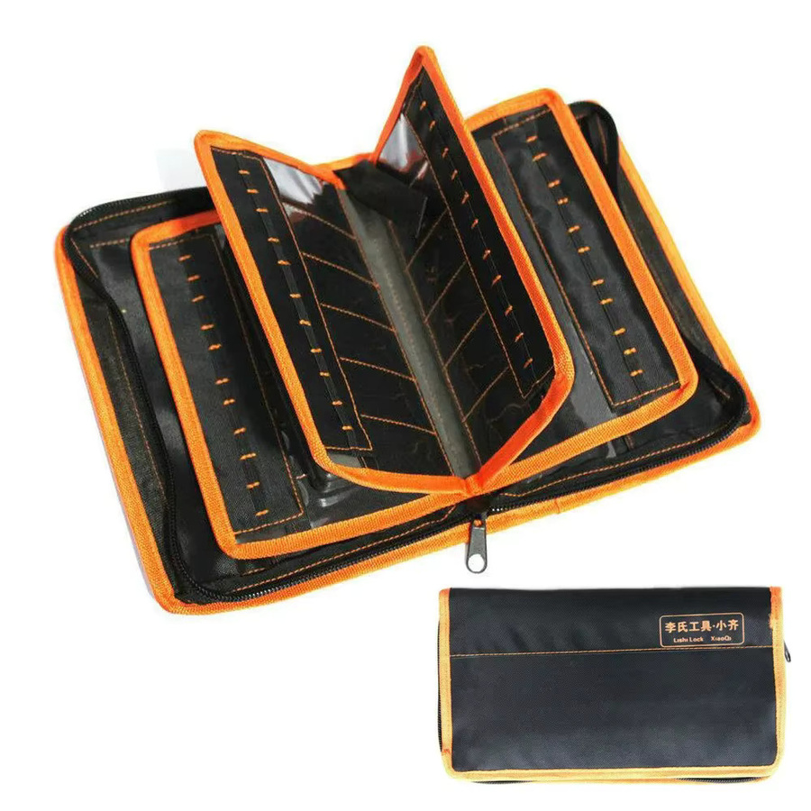 Lishi 2-in-1 Werkzeugtasche in Schwarz für 50 Stück Lishi Lizhiqin Werkzeuge - Bild 2