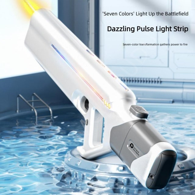 MOQIDODO Elektrische Wasserpistole, mit LED-Beleuchtung - Bild 1