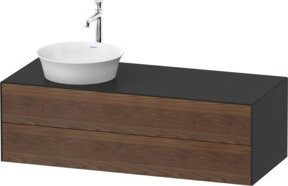 Duravit Waschtischunterschrank White Tulip in Weiß, B/T/H: 130 x 55 x 40,8 cm - Bild 1