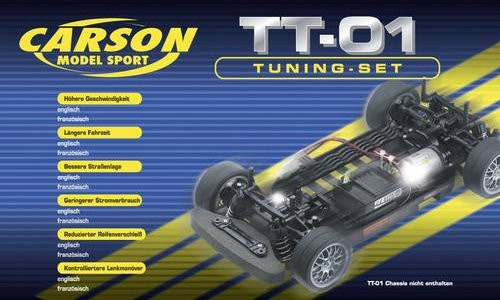 Carson Modellsport 908123 Ersatzteil TT-01(E) Tuning-Set, Zubehör - Bild 1
